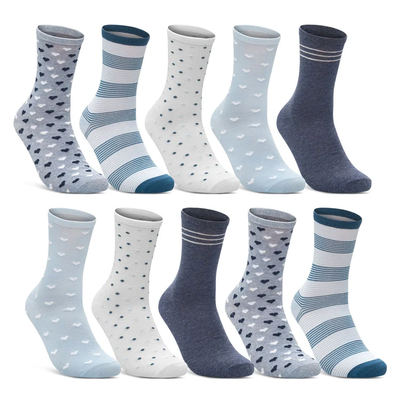 Damen-Socken Mehrfarbig