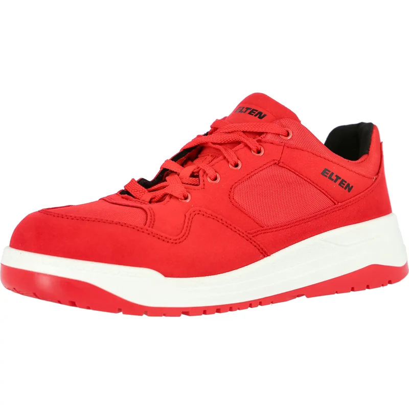 Elten Maverick Low ESD S3S Sicherheitshalbschuh rot